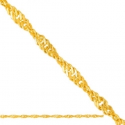 Złoty łańcuszek Lp020