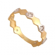 Złoty pierścionek Pi259