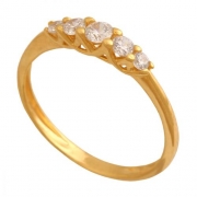 Złoty pierścionek Pn353