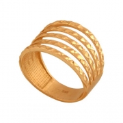 Złoty pierścionek Pi287